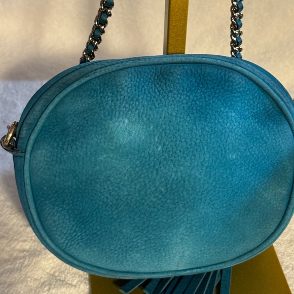 Gucci Soho Teal Crossbody Bag with COA - Picture 3 of 15